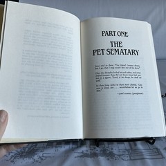 First Edition Book Club Edition 1983 “Pet Sematary” by Stephen King HC/DJ Clean