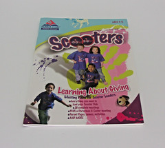 Set 3-Scooters ages 4-K,Visuals, Activity Book,Bible Story Visuals-Pioneer Clubs