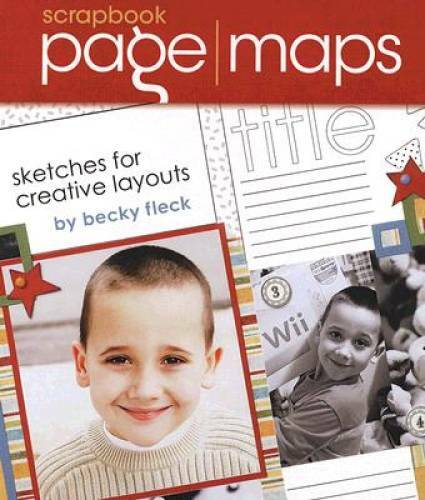 Scrapbook Page Maps: Sketches For Creative Layouts – Spiral-bound – GOOD