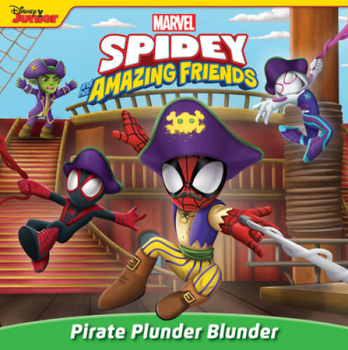 Spidey and His Amazing Friends: Pirate Plunder Blunder – Paperback – VERY GOOD