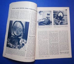 Optical Gaging Metal Working Report VTG reprint from 1953 American Machinist zp1