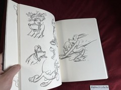 A Disney Sketchbook (Disney Editions Hardcover, By Ken Shue) Excellent Condition