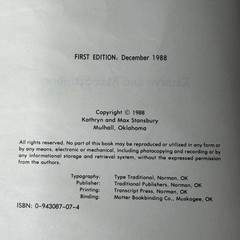 A History of Mulhall Oklahoma 100 Yesteryears 1988 First Edition Genealogy Photo