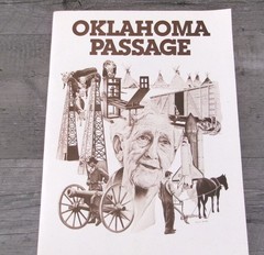 Oklahoma Passage Production Booklet 1989 TV Mini Series, 1889 Land Run 100 Years