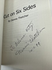 Cut On Six Sides Rare Vietnam Ohio Dennis Thatcher Paperback 1999 192 Pages