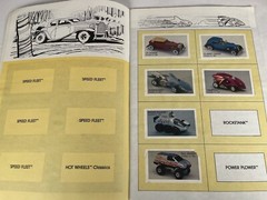 1992 Hot Wheels Sticker Fun Golden Book Vintage Mattel