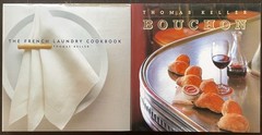 THE COMPLETE THOMAS KELLER COOKBOOKS: FRENCH LAUNDRY & BOUCHON. Boxed Set. GC