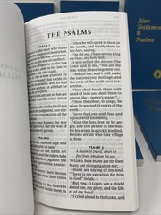 Lot 10 ESV Gideons Personal Size Thinline New Testament Psalms Bible Paperback