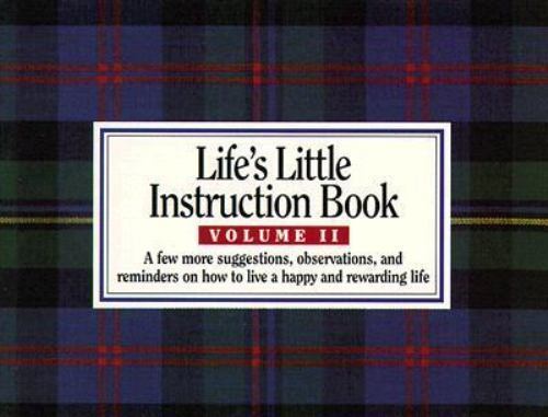Life’s Little Instruction Book, Vo- 9781558532168, paperback, H Jackson Brown Jr
