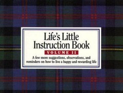 Life’s Little Instruction Book, Vo- 9781558532168, paperback, H Jackson Brown Jr