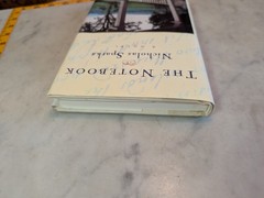 SIGNED The Notebook by Nicholas Sparks 1996 Hardcover DJ First Ed First Print