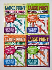 Large Print Word-Finds Puzzle Books Kappa Games,Search,Hunt~ Pick up to 30 Vols