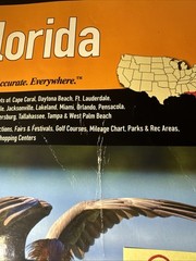 Florida Highway Atlas 2008 Kappa Universal Map Orlando Miami FL Street Guide