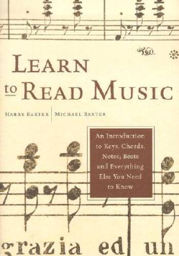 Learn To Read Music: An Introduction To Keys, Chords, Notes, Beats – VERY GOOD