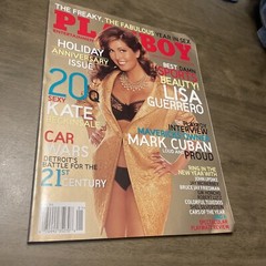 Playboy Magazine January 2006 -Lisa Guerrero with Centerfold Athena Lundberg