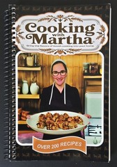 Cooking with Martha Amish Cookbook Spiral Bound Over 200 Recipes Original