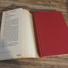 Rex Stout / Nero Wolfe Lot Of 8 Books, HC DJ BCE