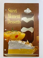 VINTAGE 1965 COOKBOOK SWEET MOMENTS DESSERTS GENERAL FOOD 44 PAGES VG