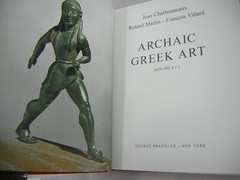Archaic Greek Art 620-480BC by Jean Charbonneaux (hardcover, 1971)