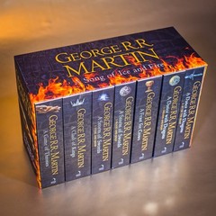 A Song of Ice and Fire 7 Book Set Paperback Complete Series, Box Set
