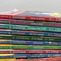 Goosebumps R.L Stine Apple Fiction Lot of 18 Scholastic Books Vintage 90s Horror