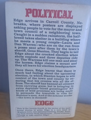 Vintage Western Paperback Edge #24 Slaughterday George G. Gilman 1st Print 1977