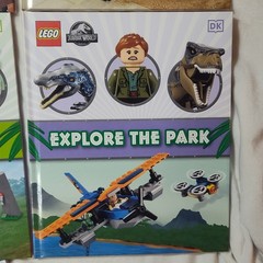 DK LEGO Jurassic World Collection Hardcover Illustrated Box Set Ages 4-8