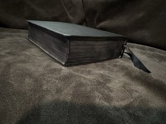 1560 geneva bible (text) All Black leather With Apocrypha With Reformer Notes