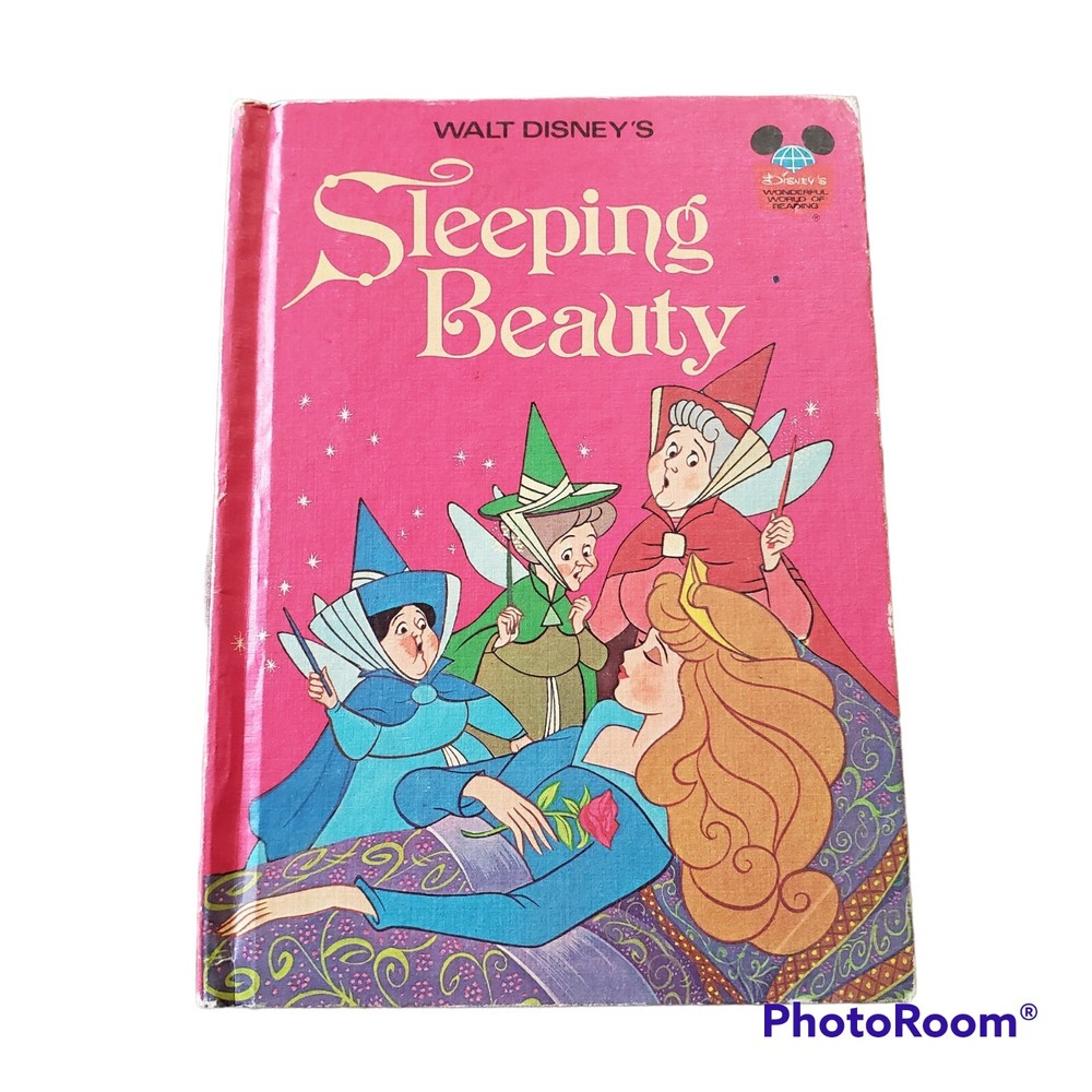 Walt Disney’s Sleeping Beauty Hardcover Copyright 1974 Walt Disney Productions