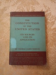 1945 Constitution of the United States Its Sources & Application Norton PB Book