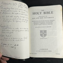 KJV Cambridge Indexed / Tabbed Reference Bible W Maps – French Morocco leather