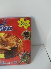 First Puzzle Book Dinosaurs 5 Puzzles Inside for 3+ Years Sealed
