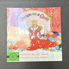 Modern Curriculum Press Queen on a Quilt Ready Readers Paperback Illus Ages 4-8