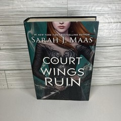 A Court of Wings and Ruin – Sarah J Maas – Hardcover First Edition/3rd Book