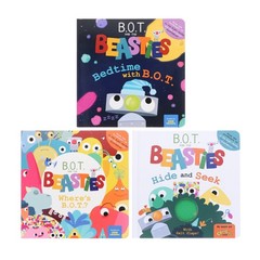 B.O.T & The Beasties Series 3 Board Books -Ages 2-4 – By Sweet Cherry Publishing