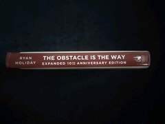 Signed Copy The Obstacle Is The Way Ryan Holiday Expanded 10th Anniv Ed Stoicism