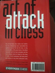 Art of Attack in Chess – Paperback By Vukovic, Ladimir – VERY GOOD Book 📚