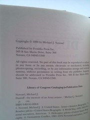 Dustoff: The Memoir of an Army Aviator (Signed) by Michael J. Novosel