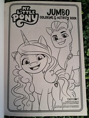 My Little Pony Jumbo Coloring &Activity Book 2022 With Door Hanger Brand New