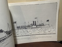 Long Island Sound And Narragansett Bay Steam Vessels – Drawings By Samuel Ward