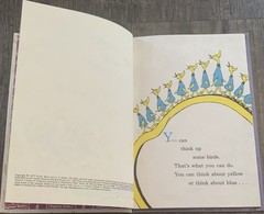 Oh, The Thinks You Can Think! By Dr. Seuss Grolier Book Club Edition GOOD Cond.!