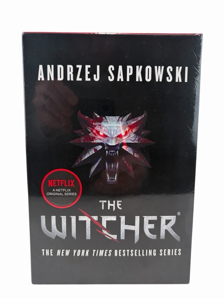 The Witcher Boxed Set: Blood of Elves~the Time of Contempt~Sapkowski~NEW SEALED