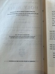 1967 Oxford New Scofield Reference Bible Looseleaf KJV Loose Leaf Binder O9381x