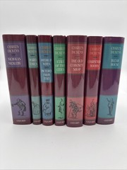 Lot Of 7 Volumes Oxford Illustrated Charles Dickens Volume HC Dustjackets