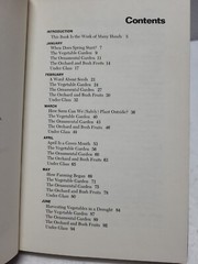 The Calendar of Organic Gardening Hardcover w/Jacket First Printing 1973