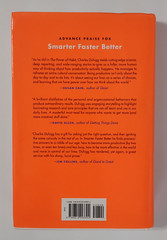 Smarter Faster Better hardback book Charles Duhigg Random House 2016