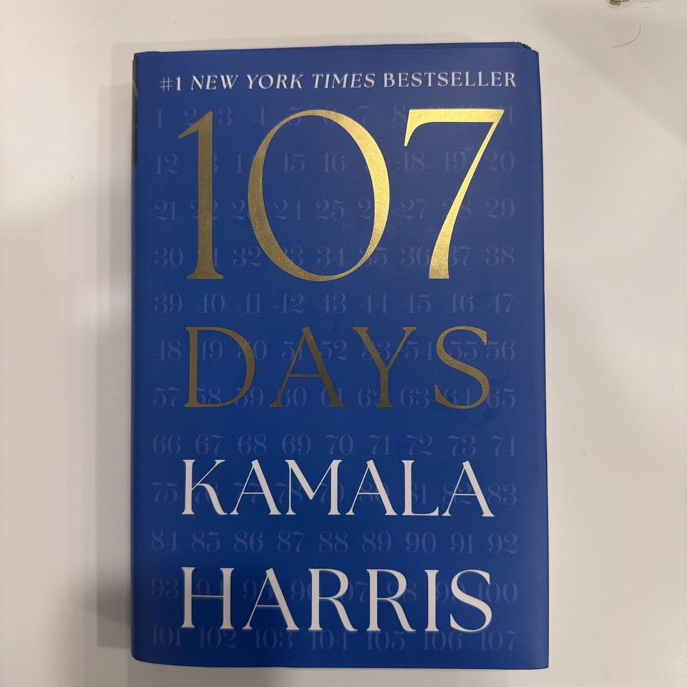 Kamala Harris Vice President Book 107 Days