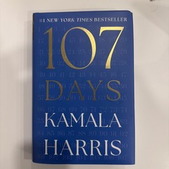 Kamala Harris Vice President Book 107 Days