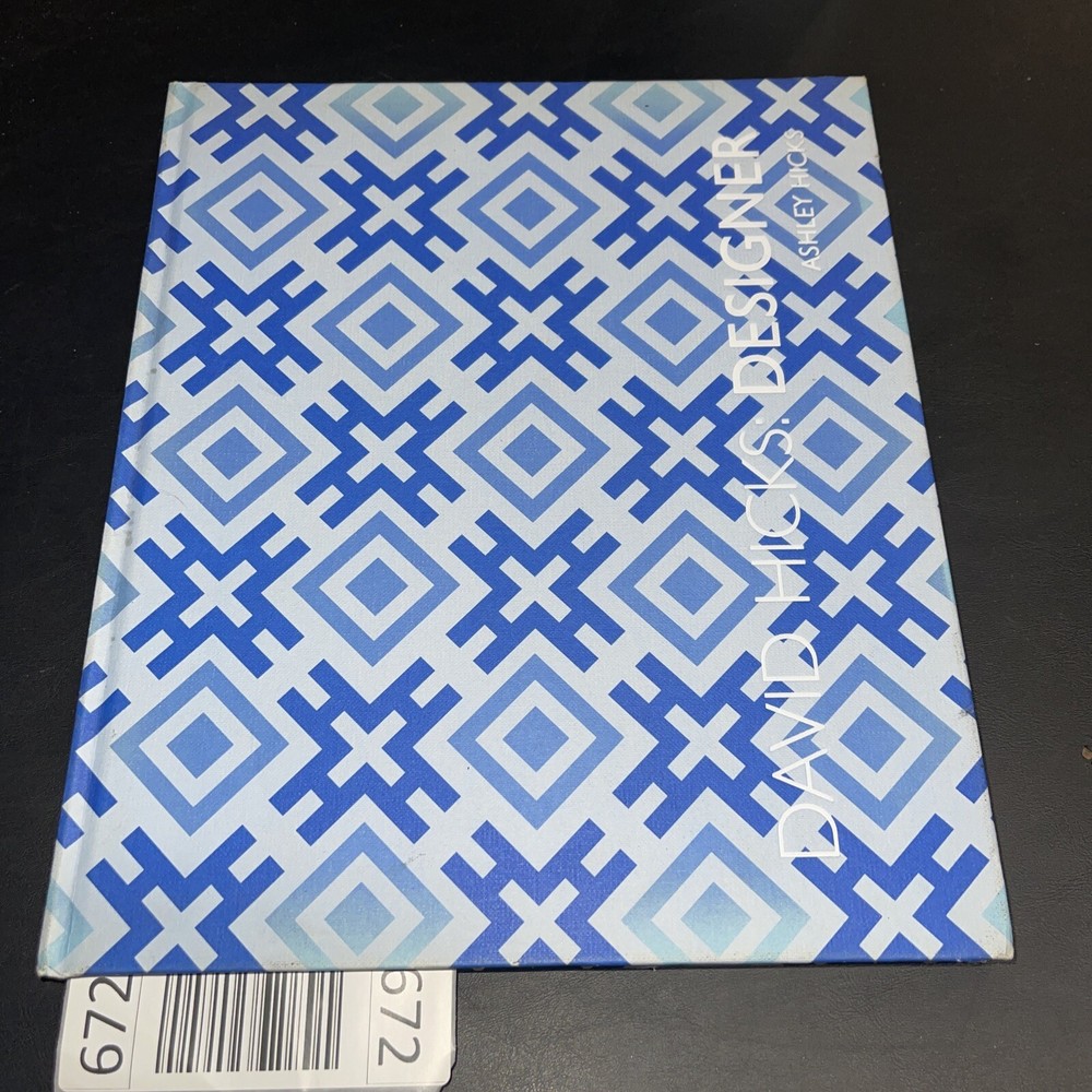 David Hicks: Designer by Ashley Hicks First Edition Hardcover (SIGNED)
