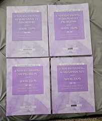 Hazelden’s Co Occurring Disorders Series 22 Purple Books / Pamphlets